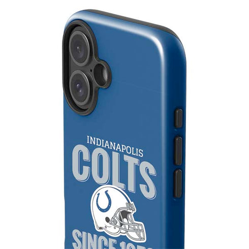 NFL Indianapolis Colts Helmet iPhone 16 Plus Impact Case